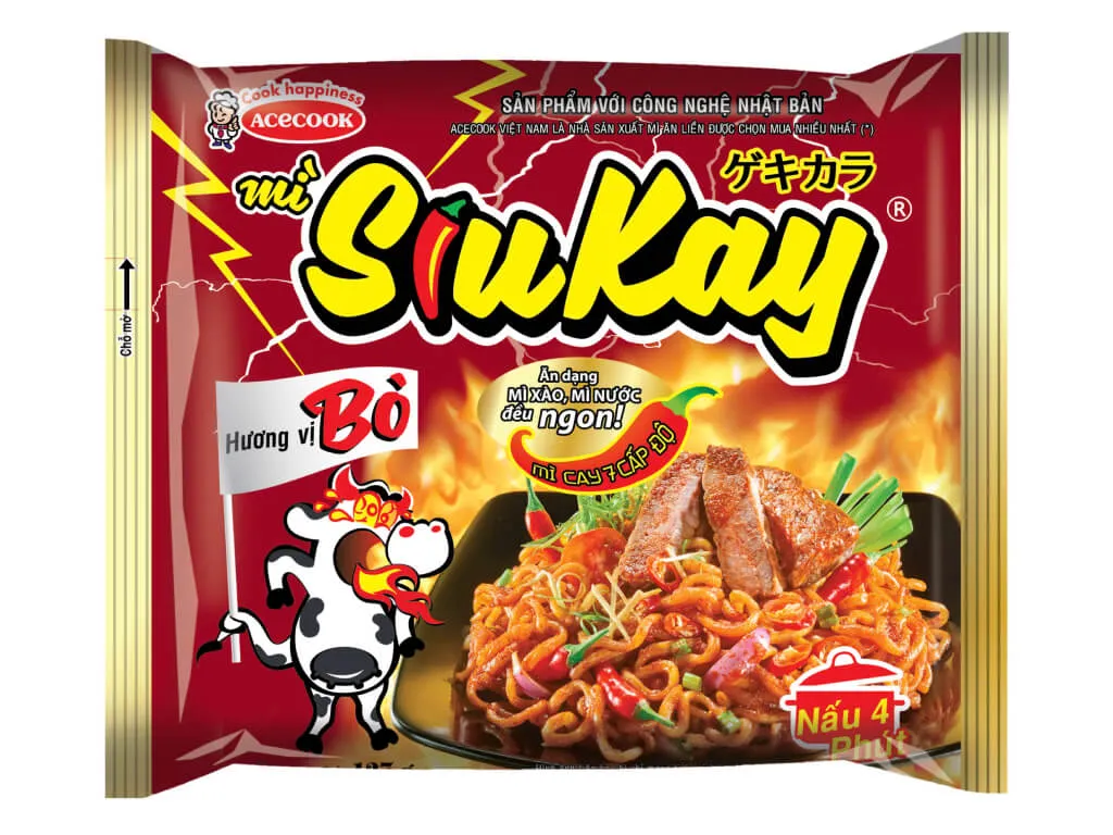 [FODMI012] S-Mì Sukay Hương Vị Bò