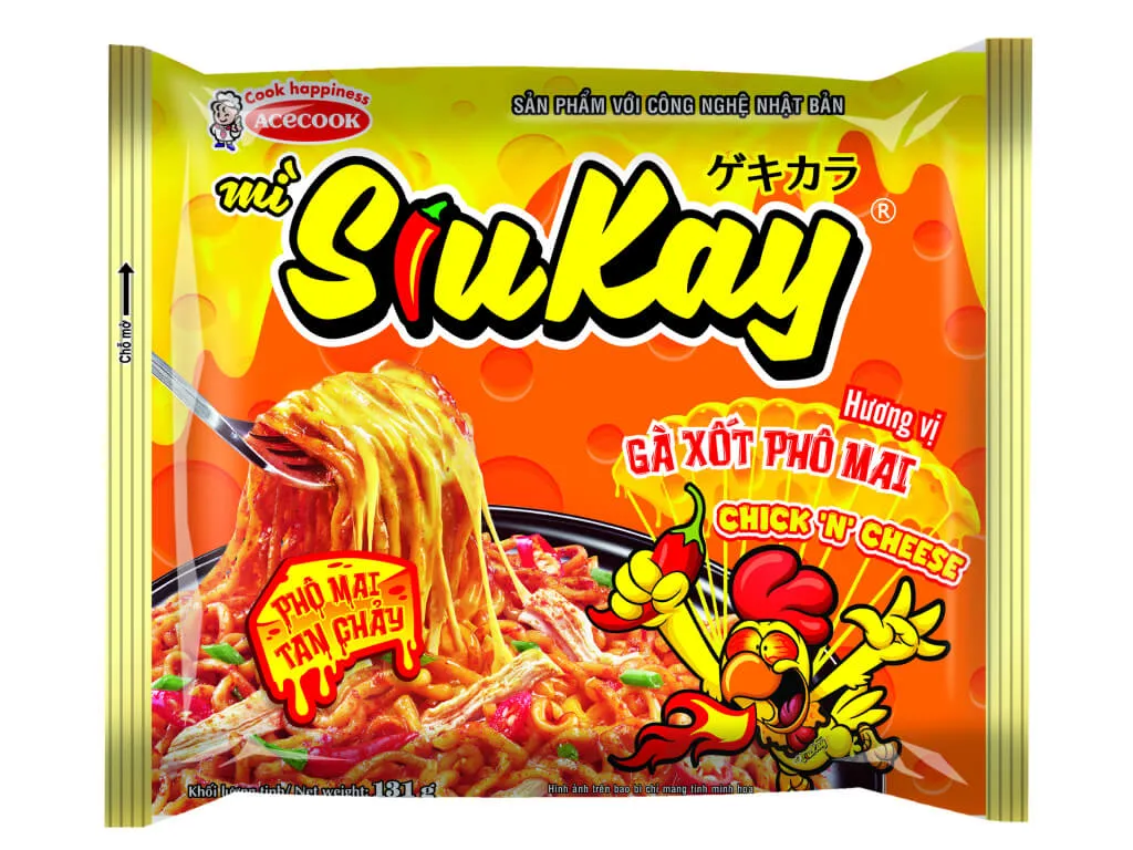 [FODMI011] Mì Sukay Gà Xốt Phô Mai 131g