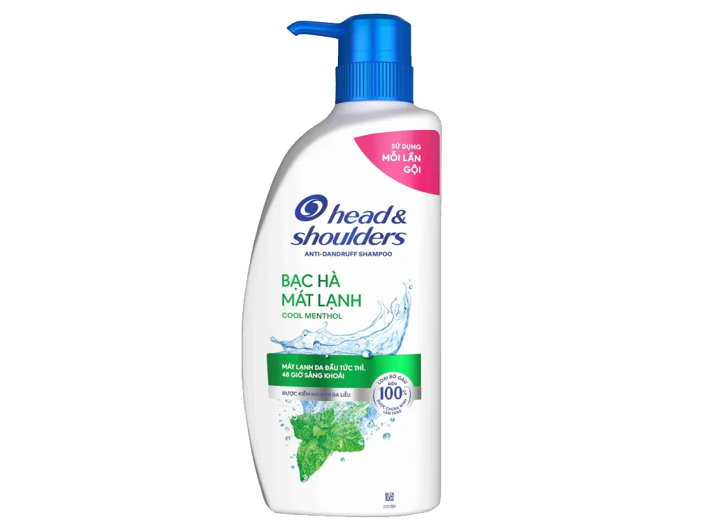 Dầu gội chai H&S Bạc hà mùa hè 700ml