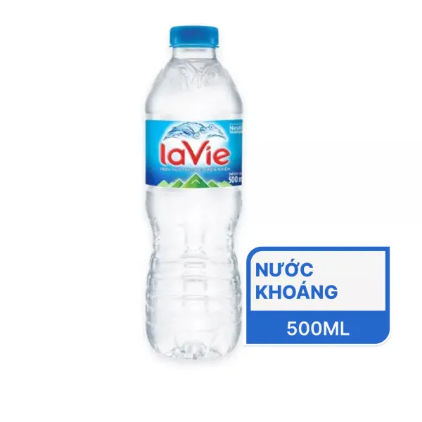 S-Nước Suối LAVIE chai 500ml