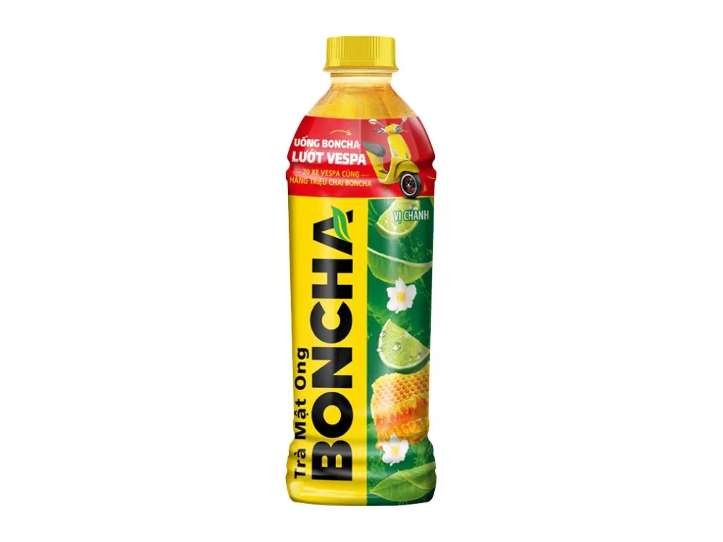 Nước chai Trà Boncha chanh 450ml