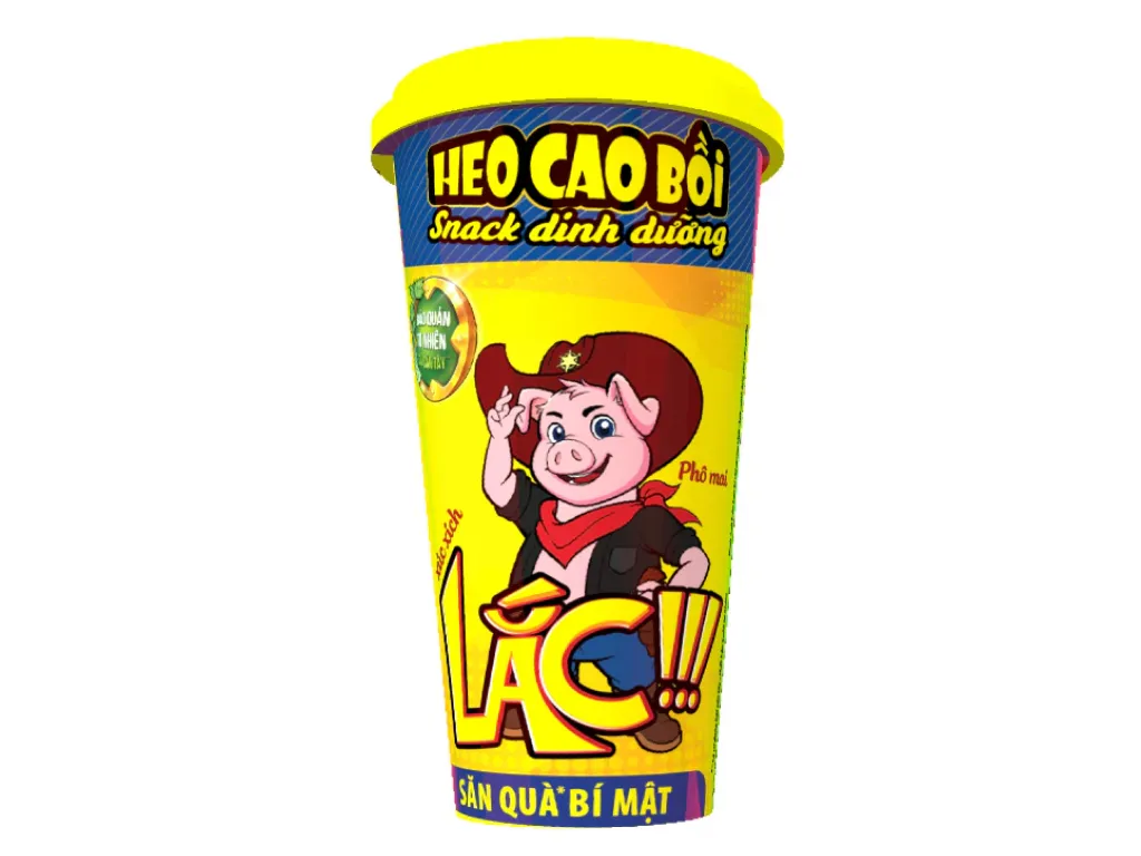 S-Xúc xích tiệt trùng Heo Cao Bồi lắc phô mai