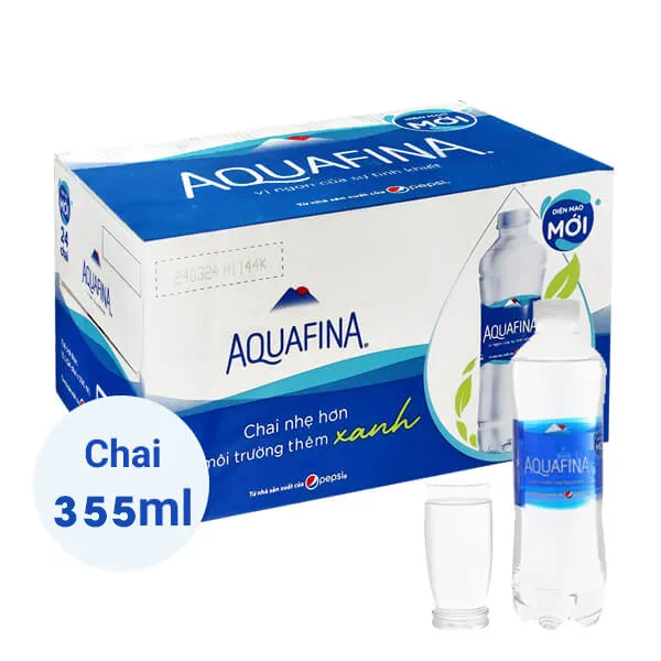 Nước Thùng nước suối AQUAFINA 355ml