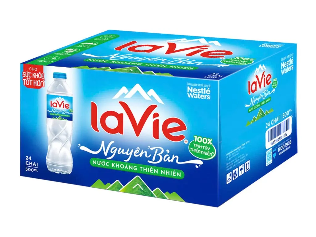 Nước Thùng nước suối LAVIE