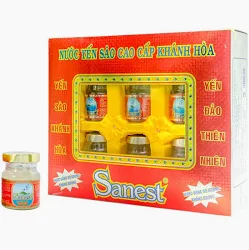 Nước hộp Yến Khánh Hòa Ko đường(6*70ml)