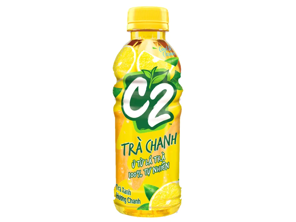 [BEVTE001] Nước chai C2 trà chanh 455ml