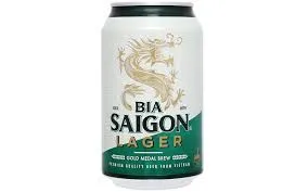 [BEVAL002] Bia lon Saigon Lager 330ml