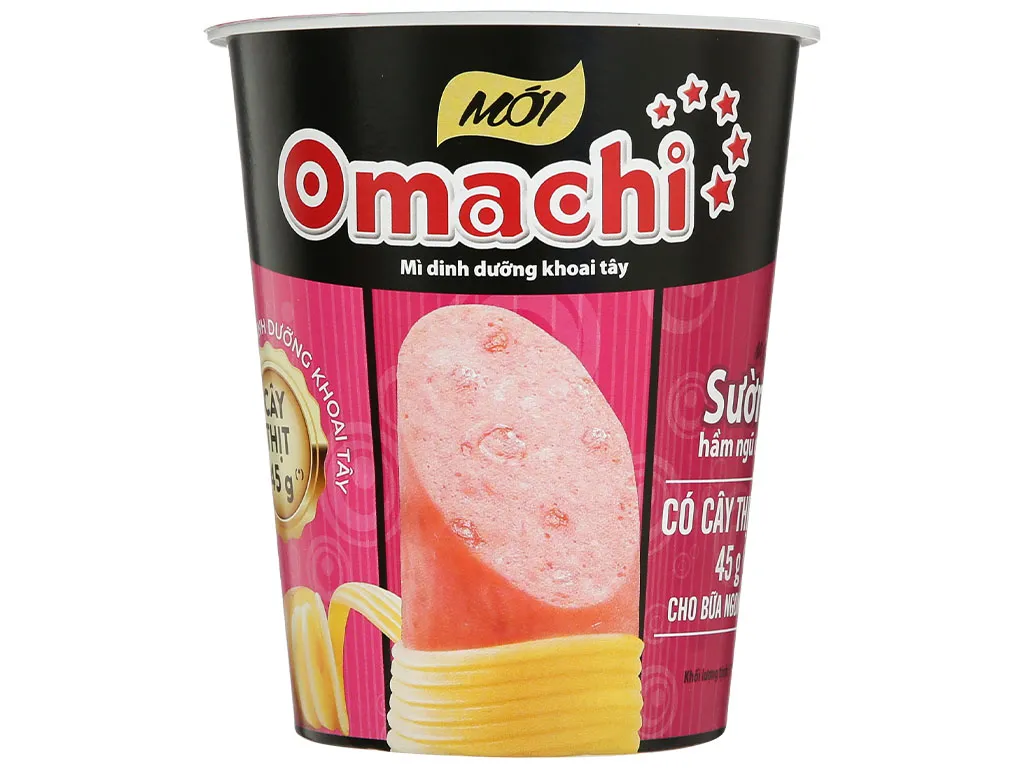 MÌ KHOAI TÂY OMACHI SƯỜN HẦM NGŨ QUẢ