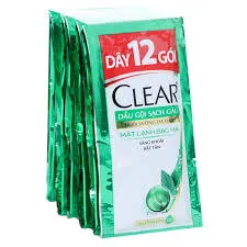 [HPCSH007] S-Dầu Gội dây CLEAR Mát Lạnh Bạc Hà 6g x(10+2)/84