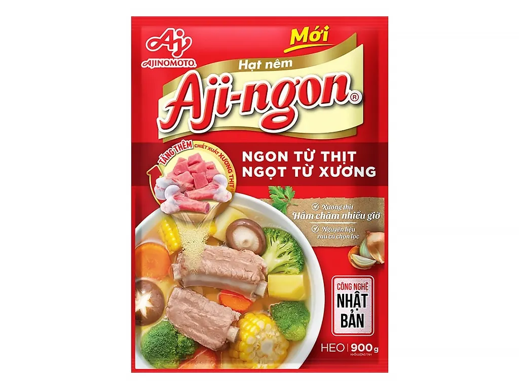 [FODSE009] Hạt nêm AJINGON 900g